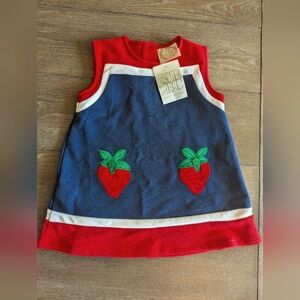 Tbbc retro Ramsey jumper red white blue green NWT 18/24 m